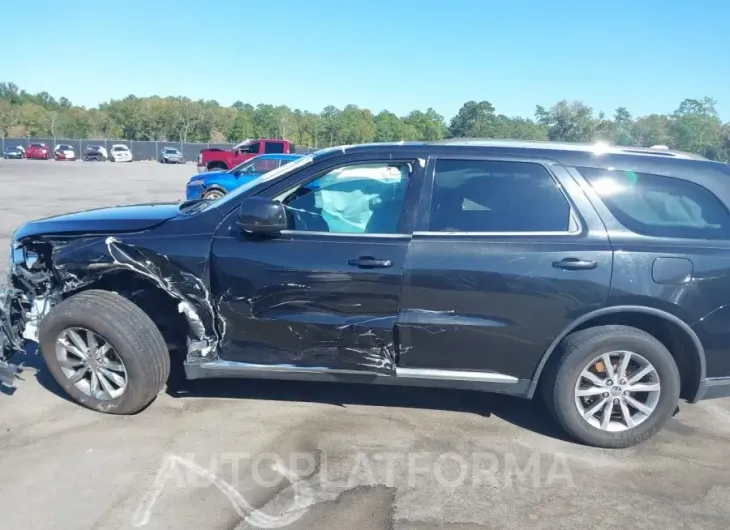 DODGE DURANGO 2016 vin 1C4RDHAG5GC374599 from auto auction Iaai