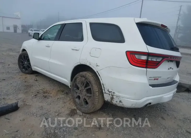 DODGE DURANGO 2017 vin 1C4SDJCT3HC891047 from auto auction Iaai