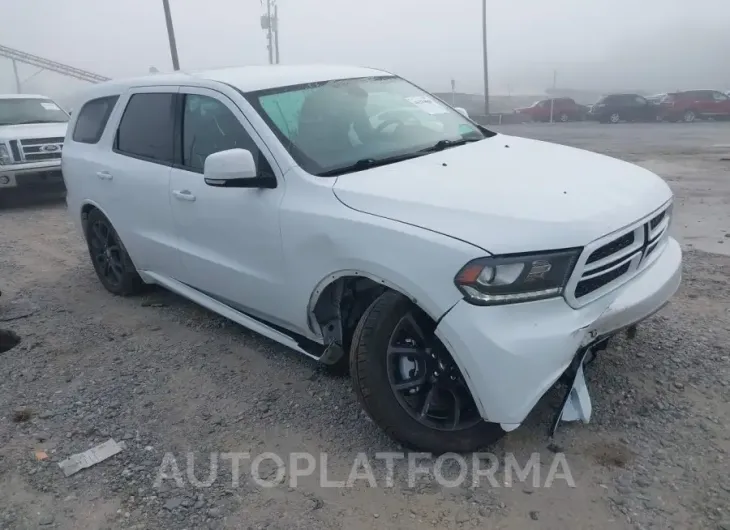 DODGE DURANGO 2017 vin 1C4SDJCT3HC891047 from auto auction Iaai