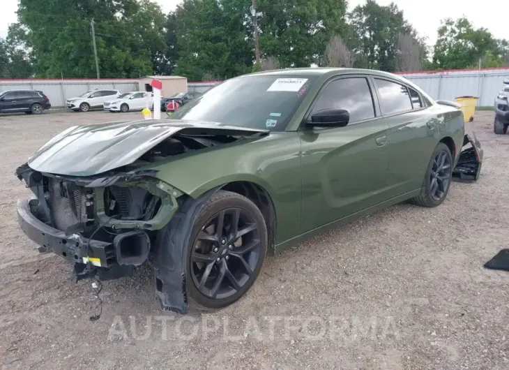 DODGE CHARGER 2022 vin 2C3CDXBG3NH114361 from auto auction Iaai