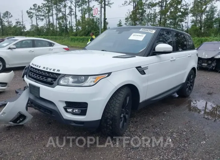 LAND ROVER RANGE ROVER SPORT 2016 vin SALWR2KF3GA105643 from auto auction Iaai