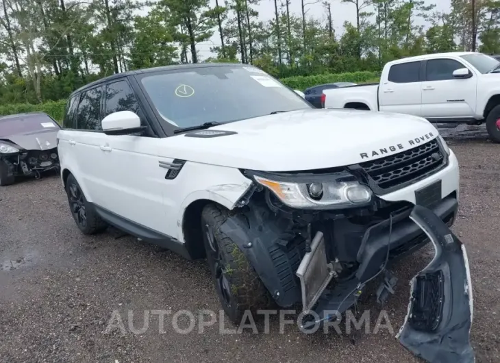 LAND ROVER RANGE ROVER SPORT 2016 vin SALWR2KF3GA105643 from auto auction Iaai