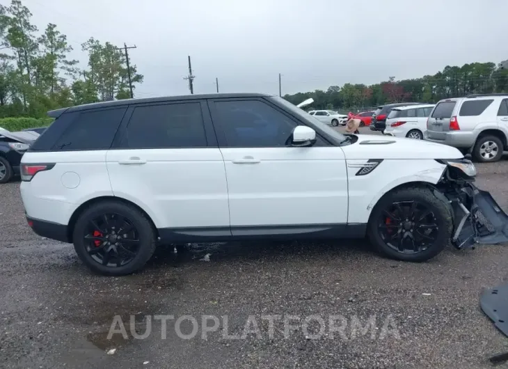 LAND ROVER RANGE ROVER SPORT 2016 vin SALWR2KF3GA105643 from auto auction Iaai