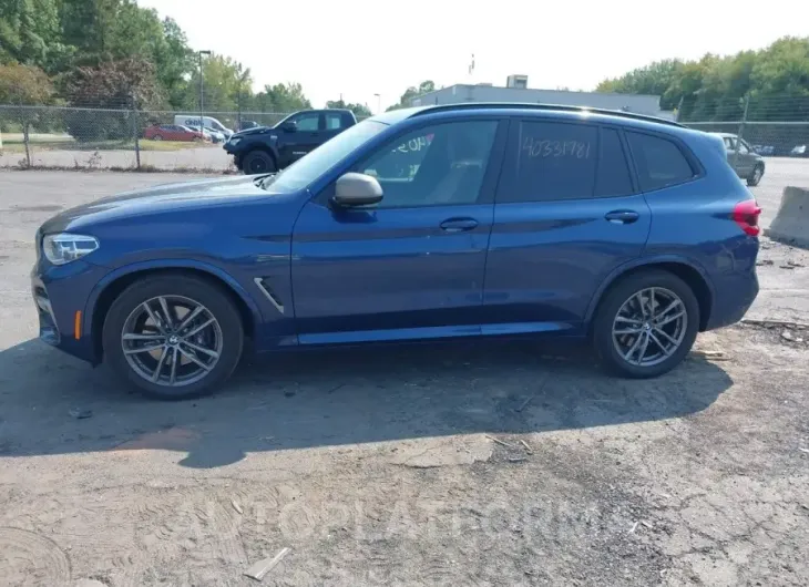 BMW X3 2020 vin 5UXTY9C04L9B01467 from auto auction Iaai