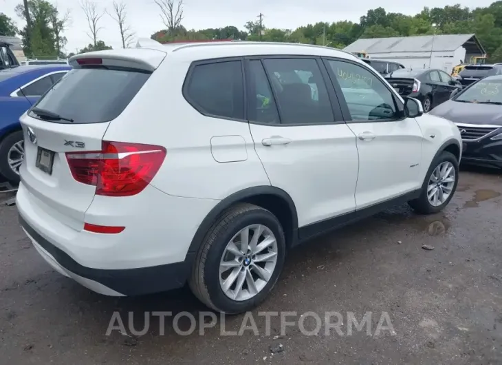 BMW X3 2016 vin 5UXWX9C56G0D71399 from auto auction Iaai