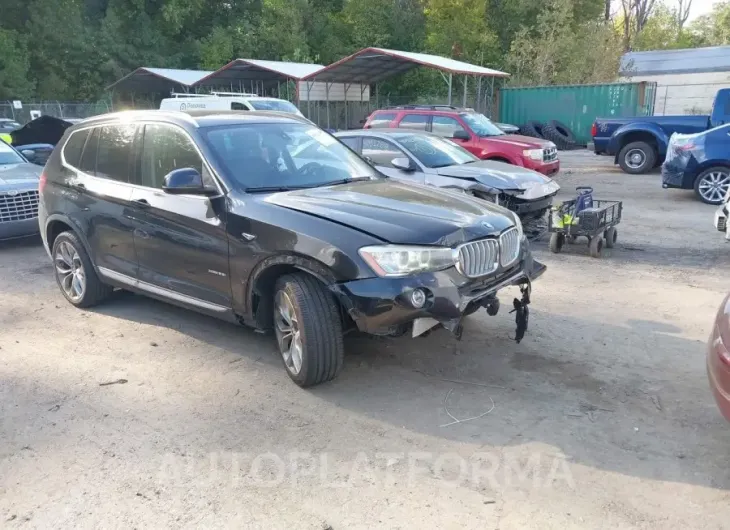 BMW X3 2016 vin 5UXWX9C57G0D85702 from auto auction Iaai