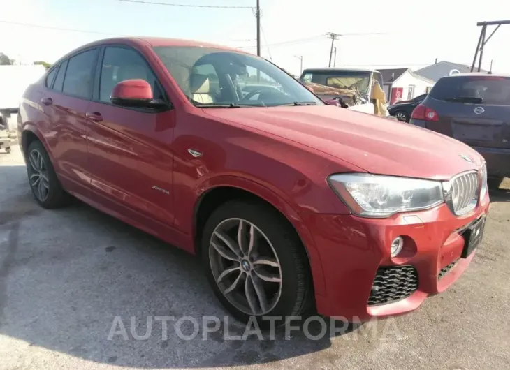 BMW X4 2015 vin 5UXXW5C51F0E88936 from auto auction Iaai