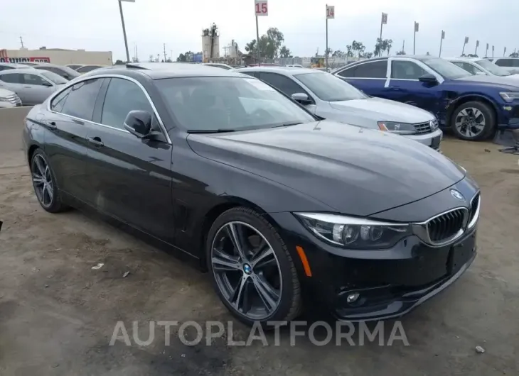 BMW 430I GRAN COUPE 2018 vin WBA4J1C59JBG76447 from auto auction Iaai