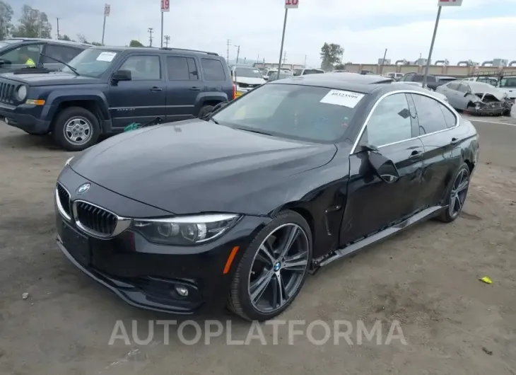 BMW 430I GRAN COUPE 2018 vin WBA4J1C59JBG76447 from auto auction Iaai