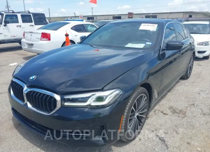 BMW 540I 2021 vin WBA53BJ02MWX00495 from auto auction Iaai