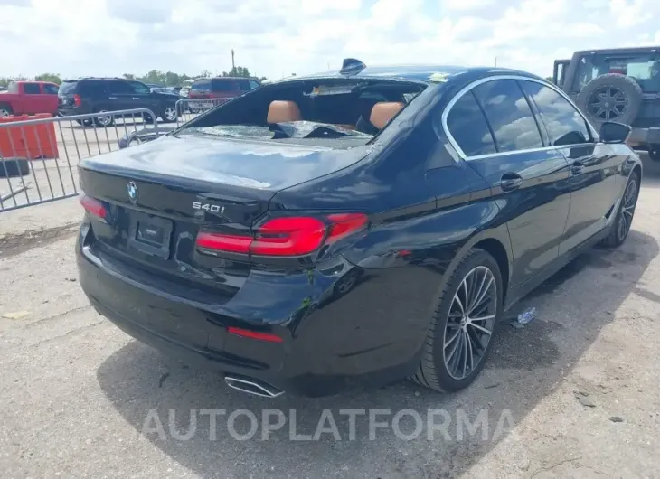 BMW 540I 2021 vin WBA53BJ02MWX00495 from auto auction Iaai