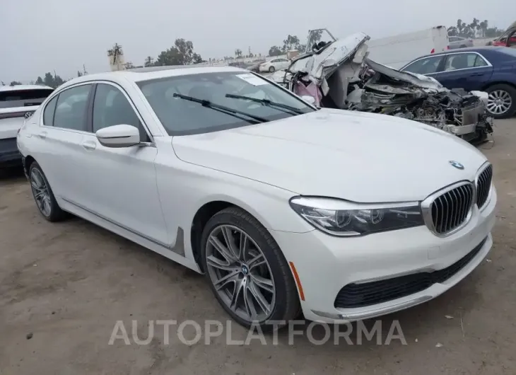 BMW 740I 2019 vin WBA7E2C51KB218049 from auto auction Iaai