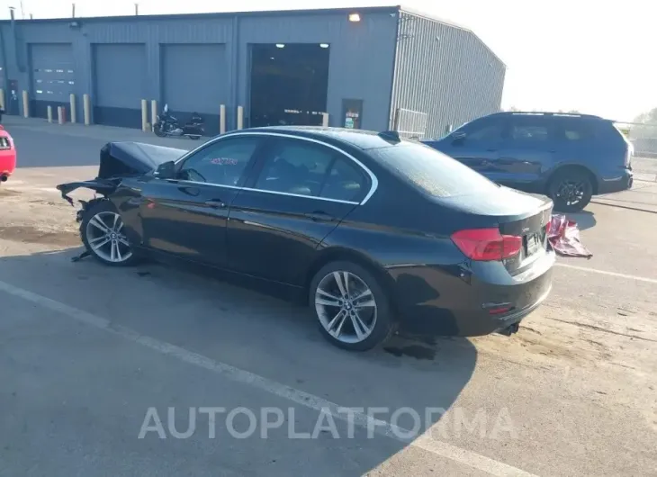 BMW 330I 2017 vin WBA8D9G30HNU62906 from auto auction Iaai