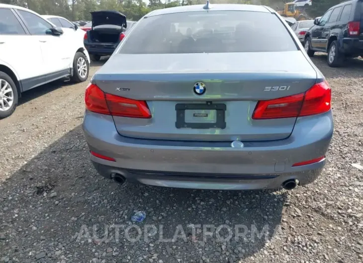 BMW 530I 2017 vin WBAJA7C34HG906670 from auto auction Iaai