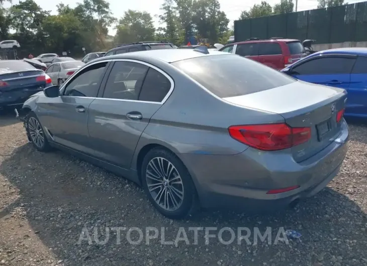 BMW 530I 2017 vin WBAJA7C34HG906670 from auto auction Iaai