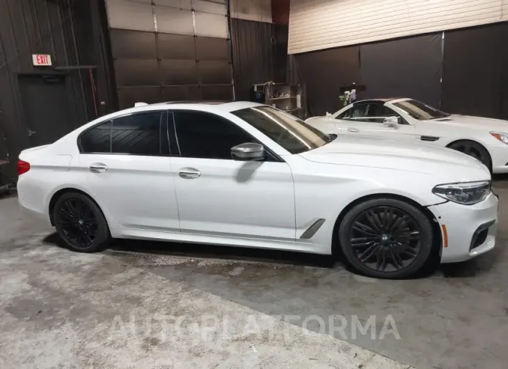 BMW M550I 2018 vin WBAJB9C5XJG463893 from auto auction Iaai