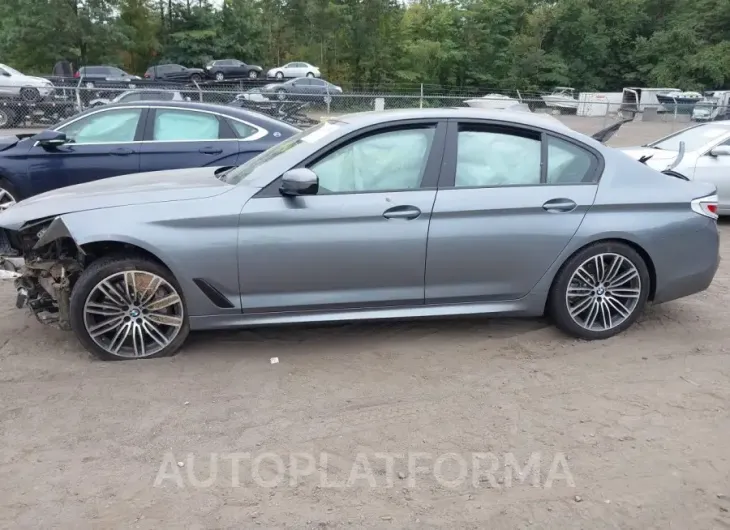 BMW 540I 2019 vin WBAJE7C54KWW21258 from auto auction Iaai