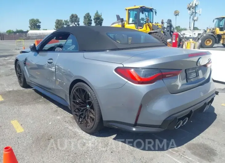 BMW M4 2022 vin WBS33BA01NCL04659 from auto auction Iaai