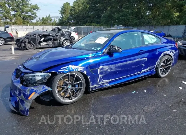 BMW M4 2019 vin WBS3S7C50KAC09478 from auto auction Iaai