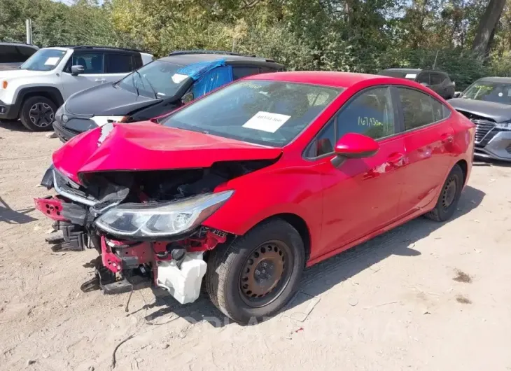 CHEVROLET CRUZE 2016 vin 1G1BC5SM8G7252795 from auto auction Iaai