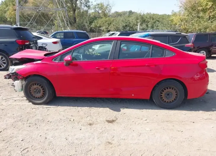 CHEVROLET CRUZE 2016 vin 1G1BC5SM8G7252795 from auto auction Iaai