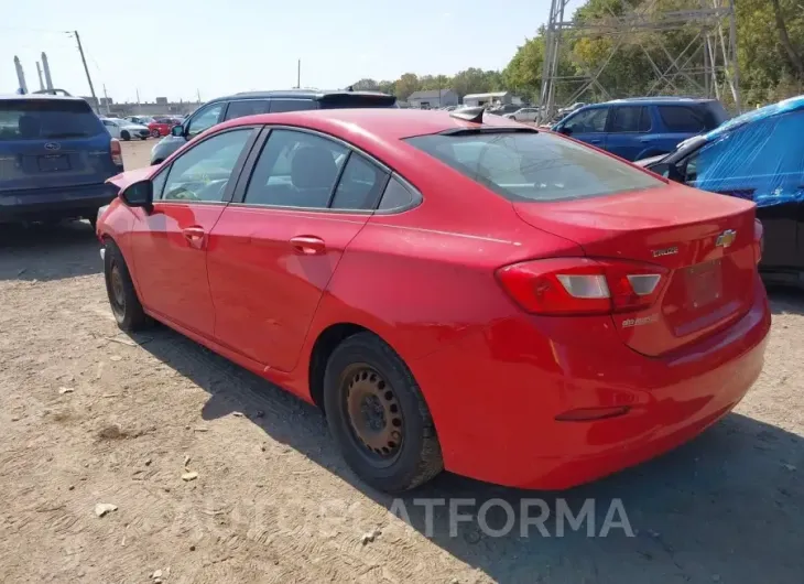 CHEVROLET CRUZE 2016 vin 1G1BC5SM8G7252795 from auto auction Iaai