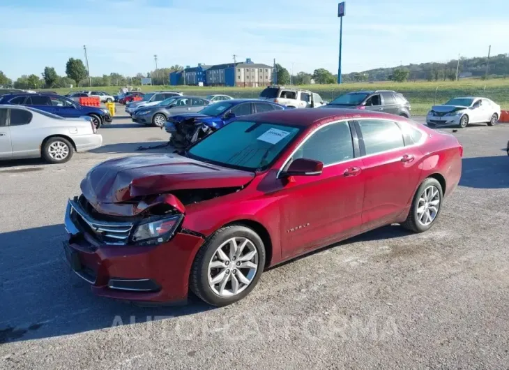 CHEVROLET IMPALA 2016 vin 2G1115S37G9181709 from auto auction Iaai