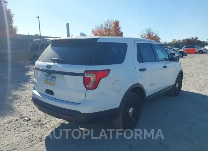 FORD UTILITY POLICE INTERCEPTOR 2016 vin 1FM5K8AR3GGB35966 from auto auction Iaai