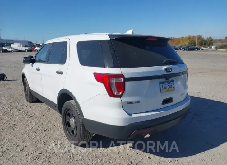 FORD UTILITY POLICE INTERCEPTOR 2016 vin 1FM5K8AR3GGB35966 from auto auction Iaai