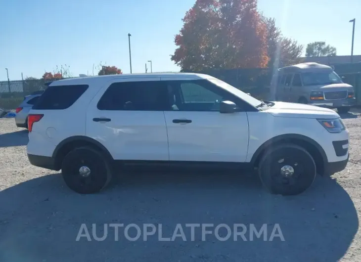 FORD UTILITY POLICE INTERCEPTOR 2016 vin 1FM5K8AR3GGB35966 from auto auction Iaai