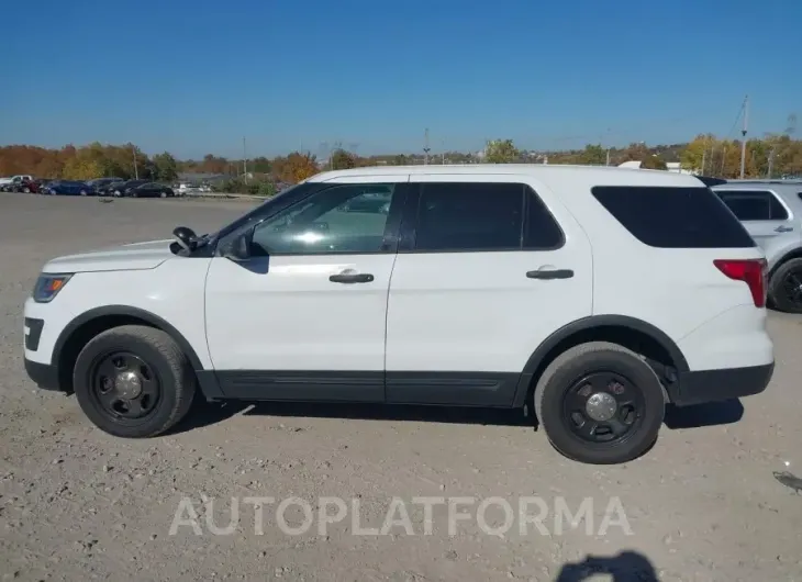 FORD UTILITY POLICE INTERCEPTOR 2016 vin 1FM5K8AR3GGB35966 from auto auction Iaai