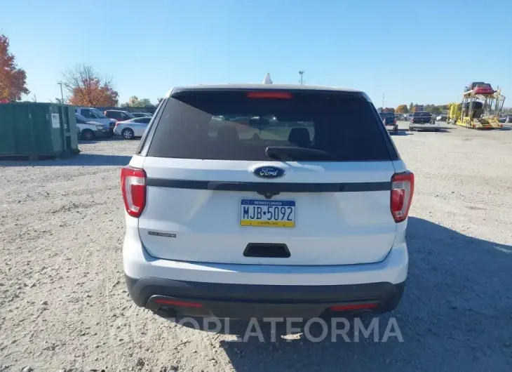 FORD UTILITY POLICE INTERCEPTOR 2016 vin 1FM5K8AR3GGB35966 from auto auction Iaai