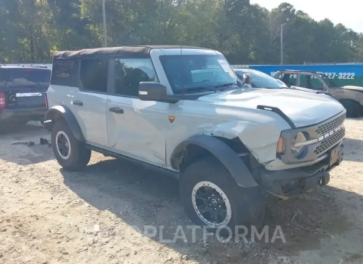 FORD BRONCO 2023 vin 1FMEE5DP7PLB47383 from auto auction Iaai