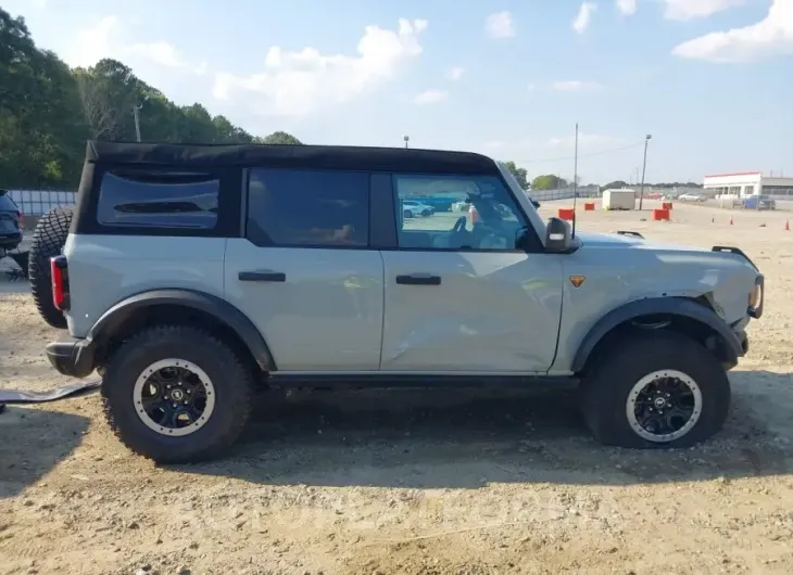 FORD BRONCO 2023 vin 1FMEE5DP7PLB47383 from auto auction Iaai