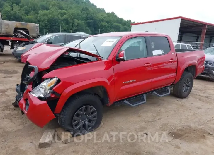 TOYOTA TACOMA 2023 vin 3TMCZ5AN0PM596812 from auto auction Iaai