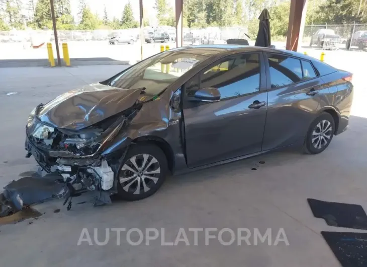 TOYOTA PRIUS PRIME 2021 vin JTDKAMFP5M3175432 from auto auction Iaai