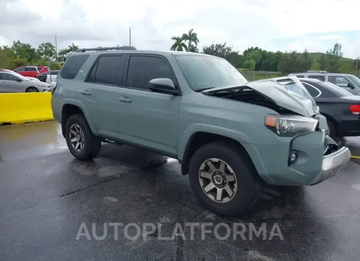 TOYOTA 4RUNNER 2023 vin JTEPU5JR3P6117524 from auto auction Iaai