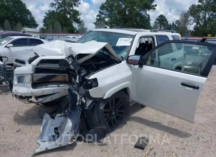 TOYOTA 4RUNNER 2019 vin JTEZU5JR6K5209380 from auto auction Iaai