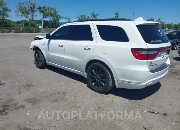 DODGE DURANGO 2018 vin 1C4RDHDG7JC218969 from auto auction Iaai