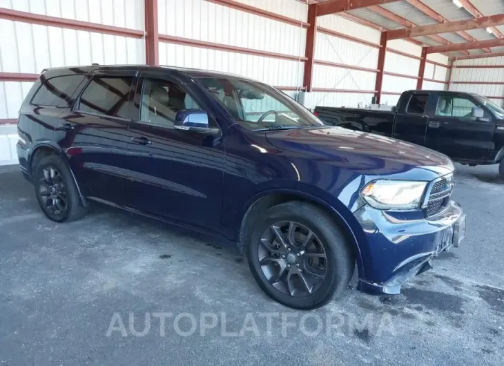 DODGE DURANGO 2015 vin 1C4SDJCT8FC133279 from auto auction Iaai