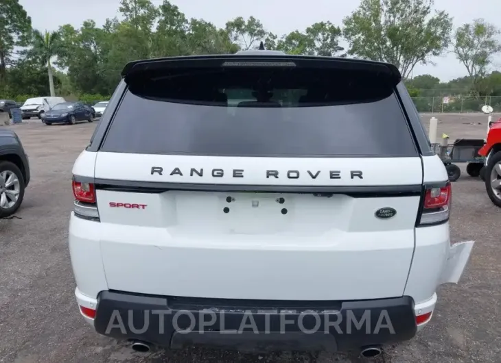 LAND ROVER RANGE ROVER SPORT 2017 vin SALWV2FV1HA176936 from auto auction Iaai