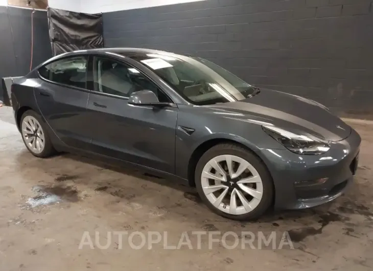 TESLA MODEL 3 2022 vin 5YJ3E1EB9NF272604 from auto auction Iaai