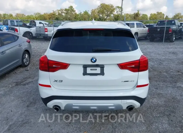 BMW X3 2019 vin 5UXTR7C56KLE96539 from auto auction Iaai