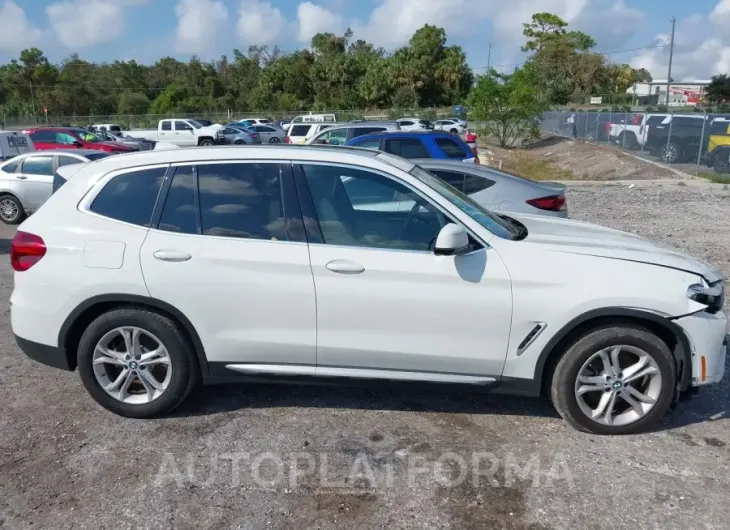 BMW X3 2019 vin 5UXTR7C56KLE96539 from auto auction Iaai