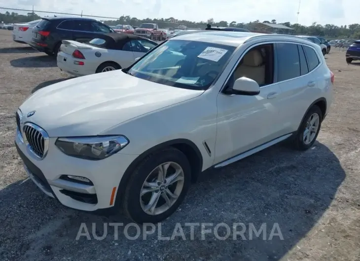 BMW X3 2019 vin 5UXTR7C56KLE96539 from auto auction Iaai