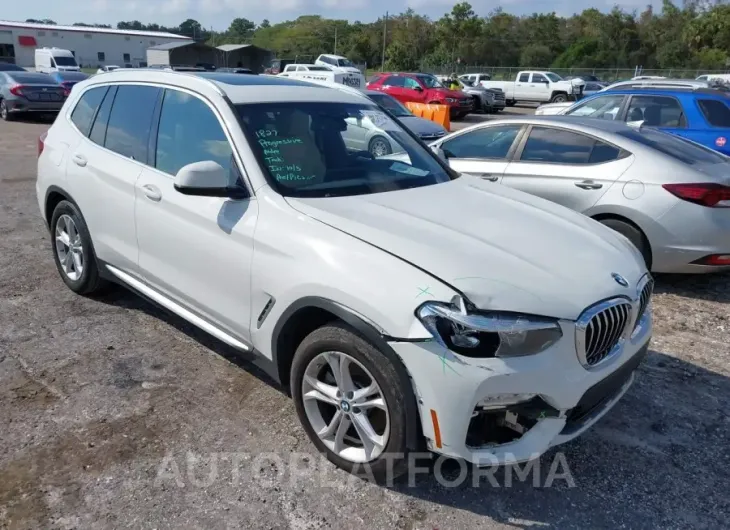 BMW X3 2019 vin 5UXTR7C56KLE96539 from auto auction Iaai