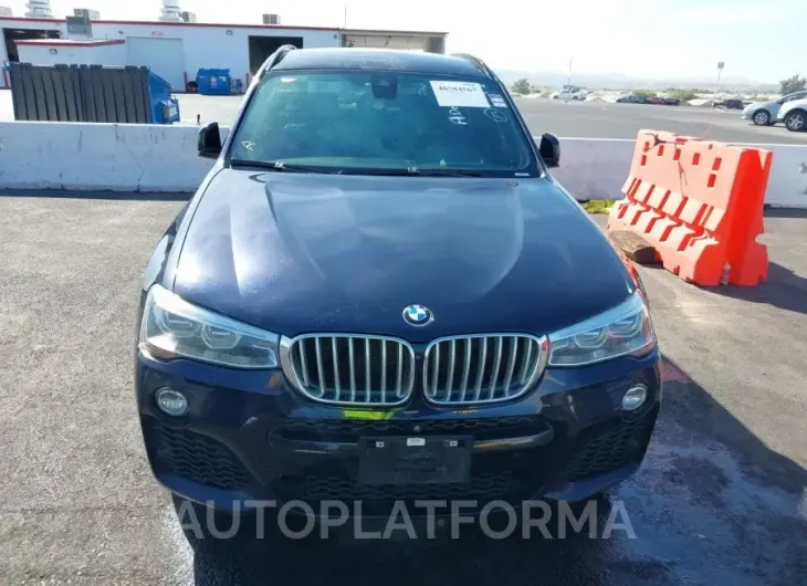 BMW X3 2017 vin 5UXWX7C58H0U41732 from auto auction Iaai