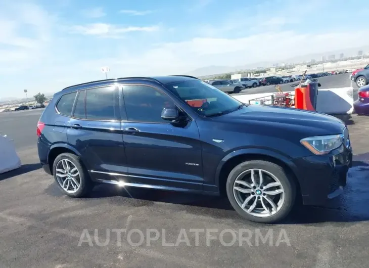 BMW X3 2017 vin 5UXWX7C58H0U41732 from auto auction Iaai