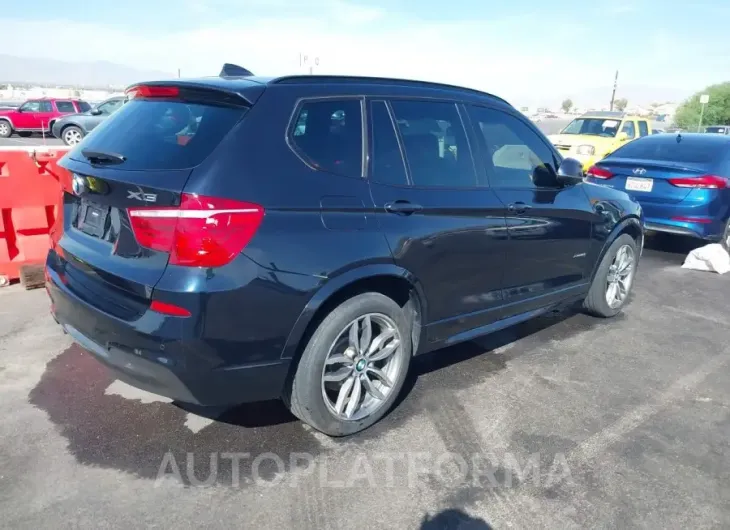 BMW X3 2017 vin 5UXWX7C58H0U41732 from auto auction Iaai