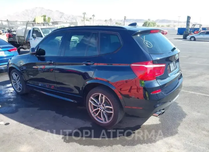 BMW X3 2017 vin 5UXWX7C58H0U41732 from auto auction Iaai